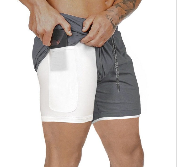 Practical compression shorts with a side pocket for your phone or essentials, offering excellent support, comfort, and flexibility for workouts, running, and daily wear.