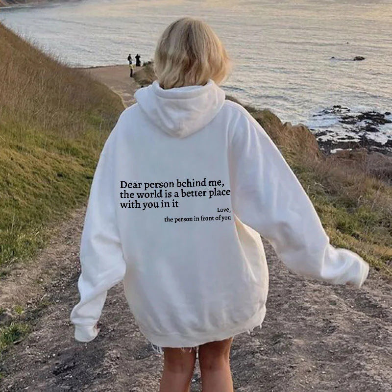 A soft, warm hoodie that gives you a standout presence from the first moment. Modern design, comfortable fabric, and effortless style — the perfect piece for days when you want both comfort and confidence.
