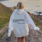 A soft, warm hoodie that gives you a standout presence from the first moment. Modern design, comfortable fabric, and effortless style — the perfect piece for days when you want both comfort and confidence.