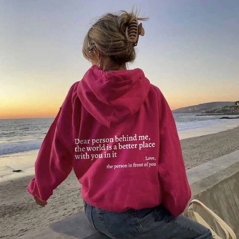 A soft, warm hoodie that gives you a standout presence from the first moment. Modern design, comfortable fabric, and effortless style — the perfect piece for days when you want both comfort and confidence.