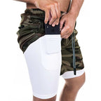 Practical compression shorts with a side pocket for your phone or essentials, offering excellent support, comfort, and flexibility for workouts, running, and daily wear.
